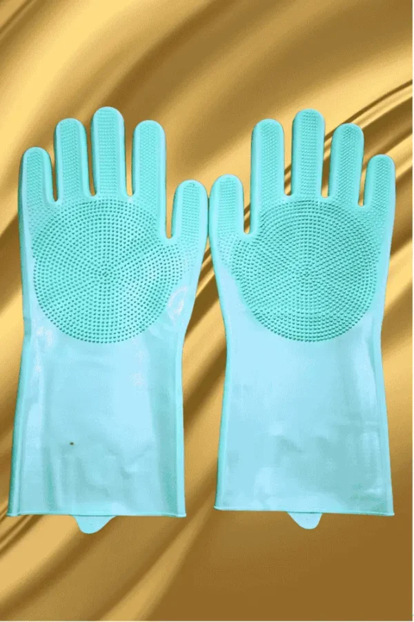 Silicone hand gloves